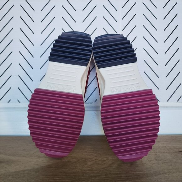 ❤️Converse Run Star Hike Platform Color Pop Sz 9 Women Shoes Sneaker Red A14272C - Picture 8 of 10